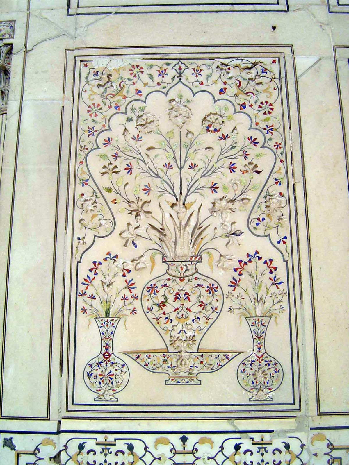 An exterior panel.