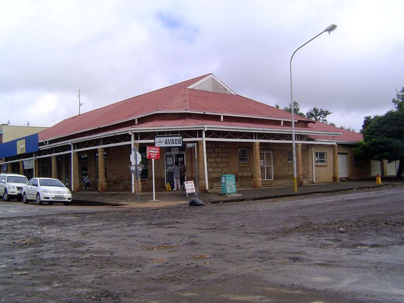 Main street intersection.