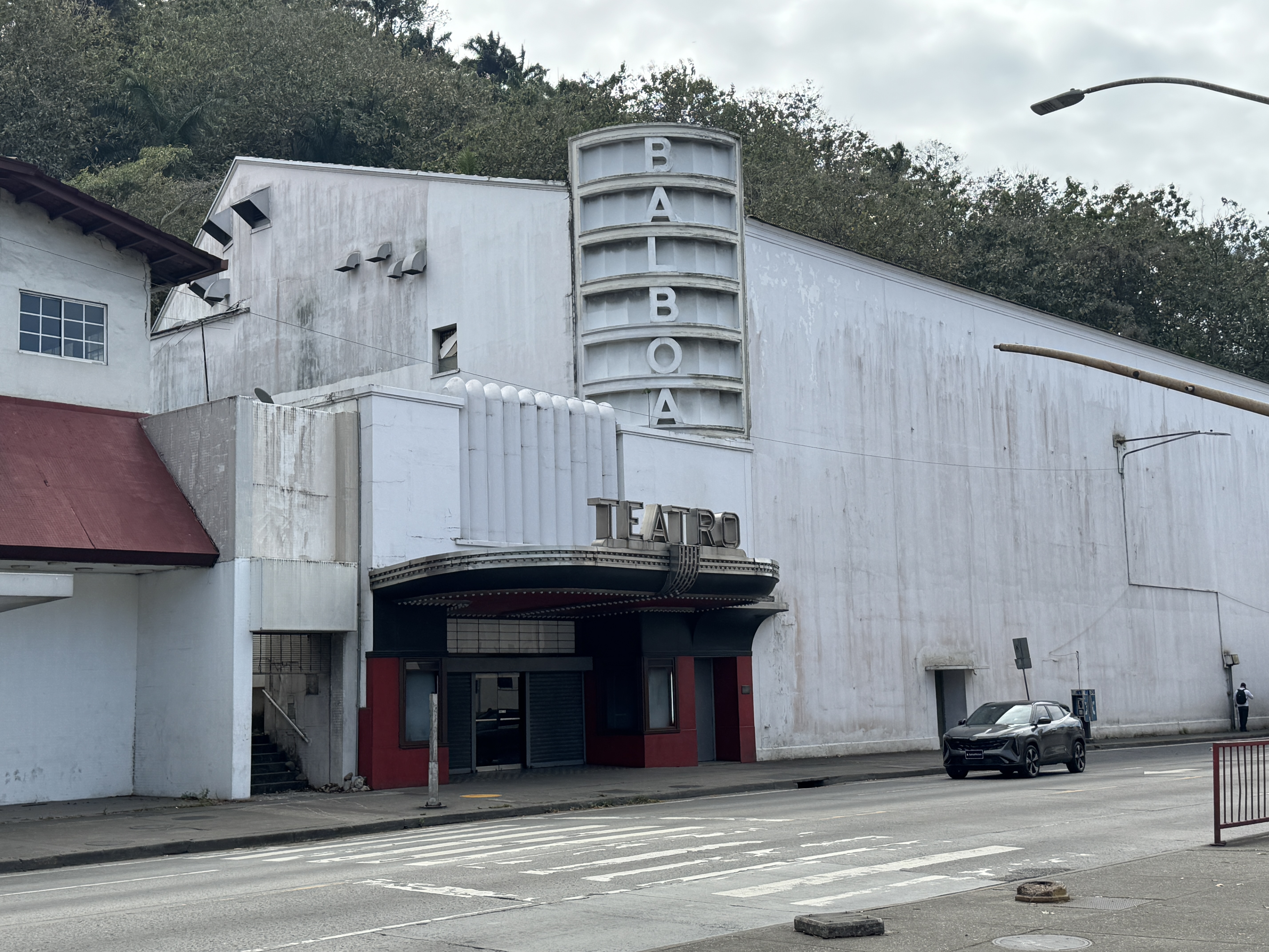 Most if not all Canal communities had social facilities. This Balboa theater, for example, opened in 1949 and replaced a wooden building fro