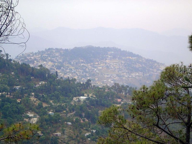Almora Town.