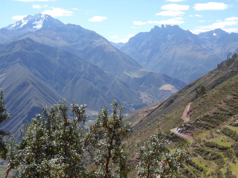 We've come east from Cusco and dropped down several thousand feet into the valley of the Urubamba, a parent of the Ucayali and so a grandpar