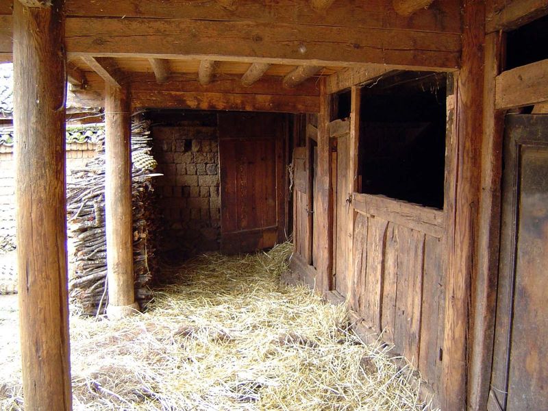 The barns, too, take a lot of wood.