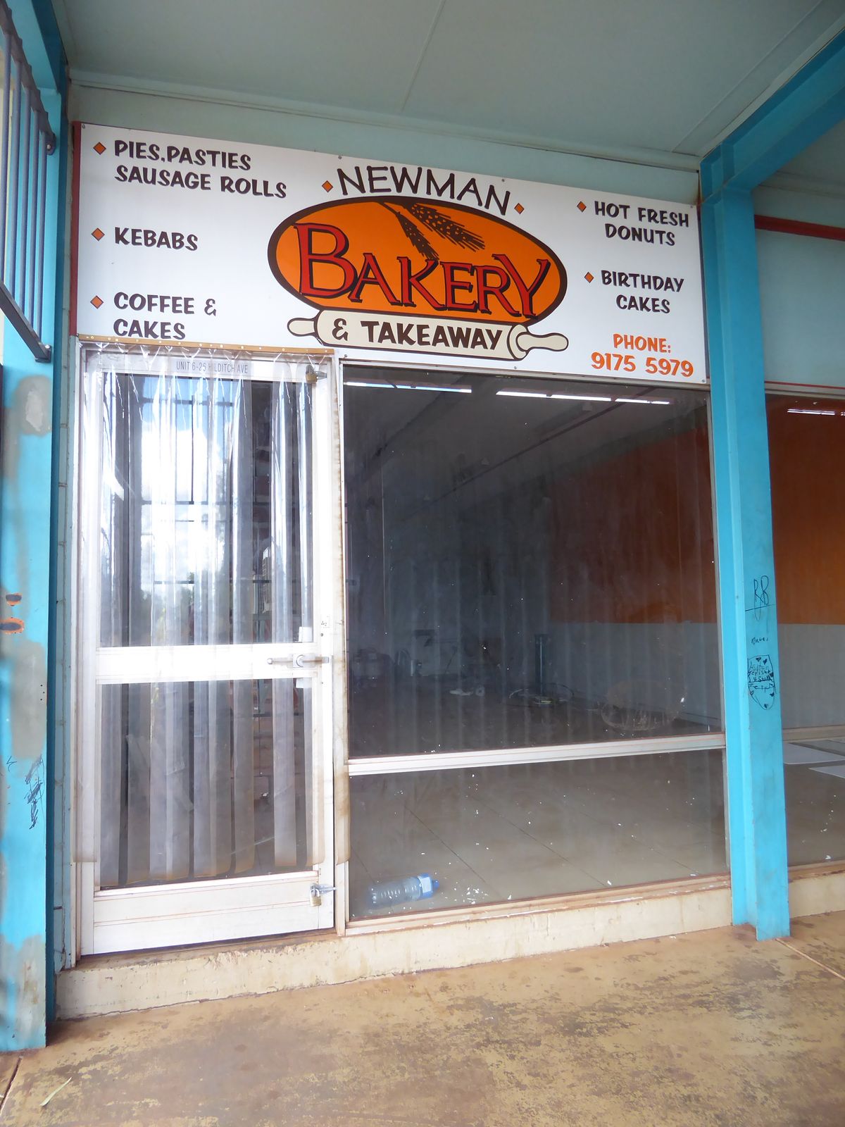 Once the town had a bakery.