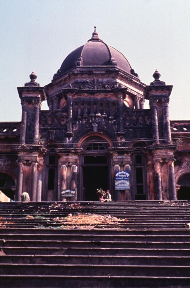 The main entrance.