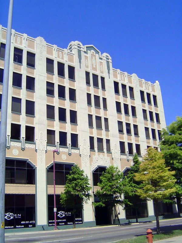 No department stores survive downtown, though once there were plenty, including Sears and John A. Brown. Few of the buildings they occupied 