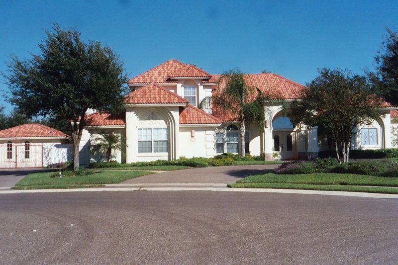 Square footage under tile.