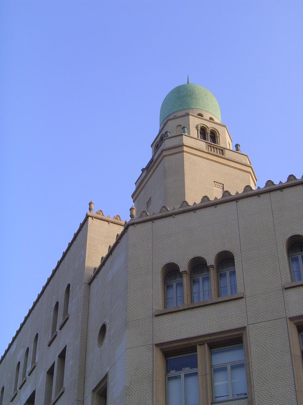 Shades of the Silk Road: in striving for the exotic, the Custom House architect wound up with a style more in keeping with overland than mar