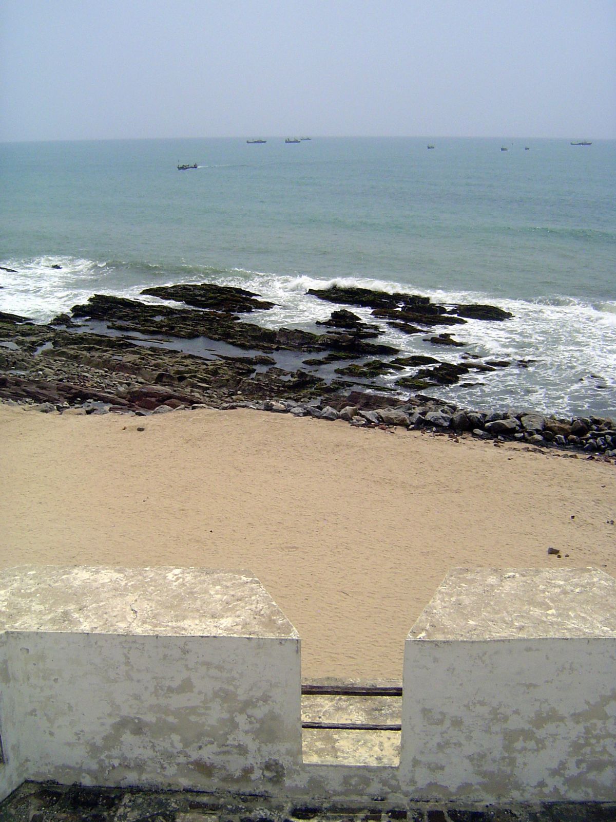 View from the battlement.