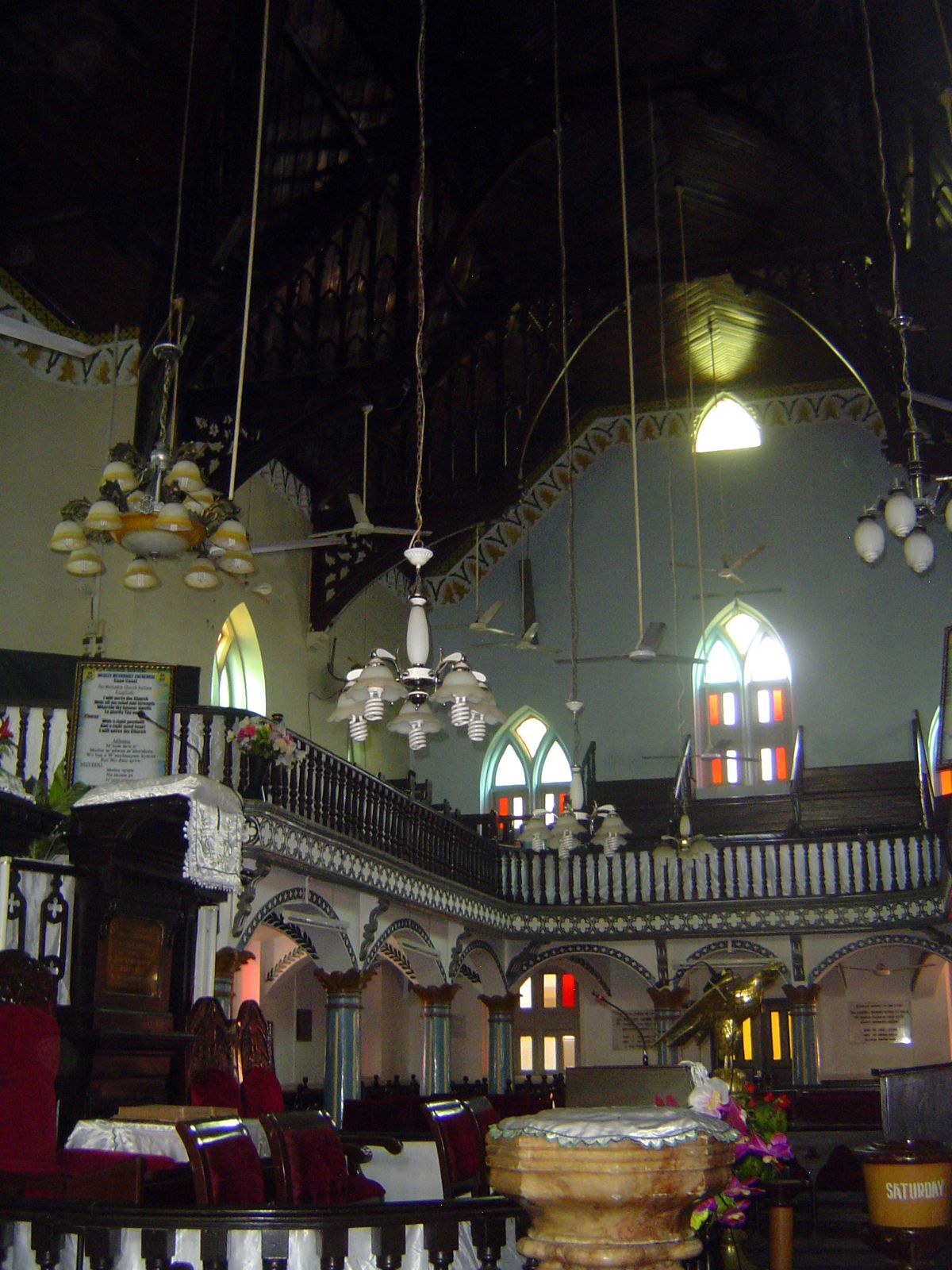 The view back toward the entrance.