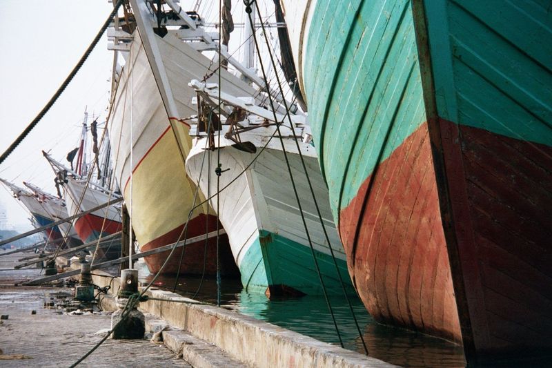 Who owns them? Who sails them? How much money is made in this trade? What kind of status do the seamen enjoy? Lots of questions; not so many