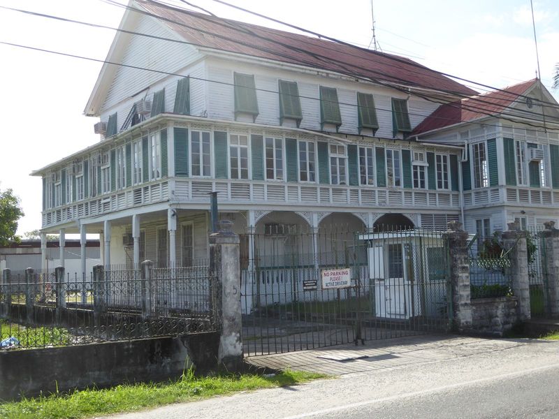 Not every wooden building is so well maintained.