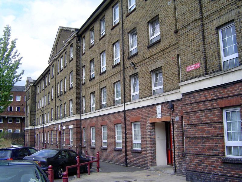 Another view of the East India Buildings.