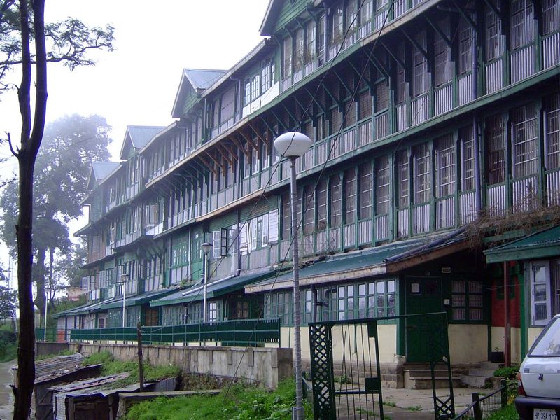 View from below.