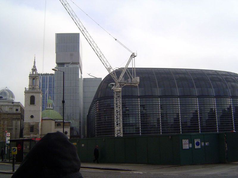 More glass, in this case the Wallbrook Building, empty for at least two years after its completion in 2010.