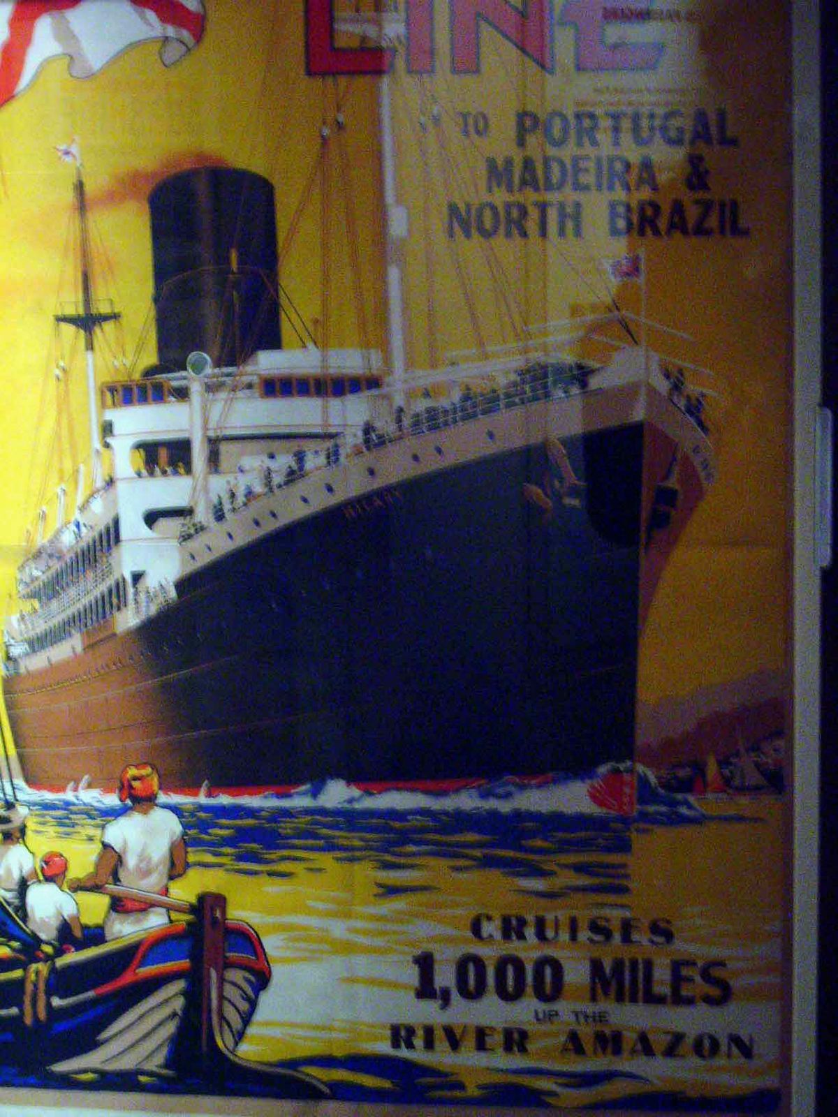 Posters on display at the city's maritime museum still evoke the glory days.