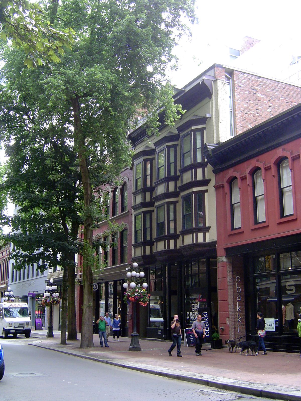 Most of the neighborhood is not only intact but in better shape than ever.