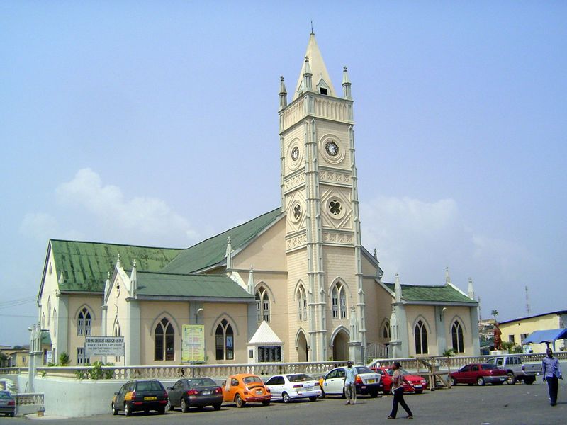You'll have better luck with this, the oldest Methodist church in Ghana. The first Methodist missionary arrived in 1835. He began his work h