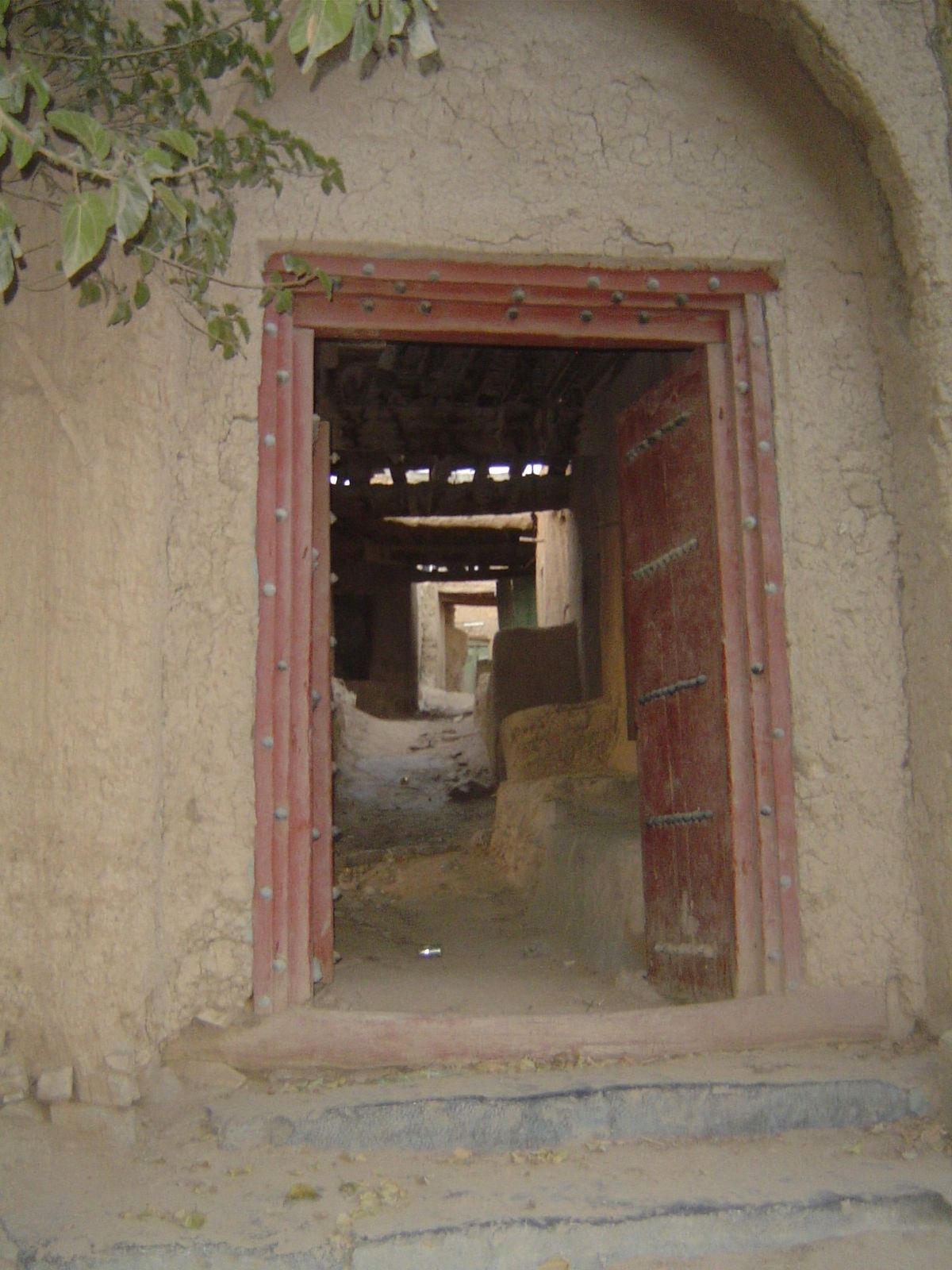 Doorway into the Hamra suq or market.