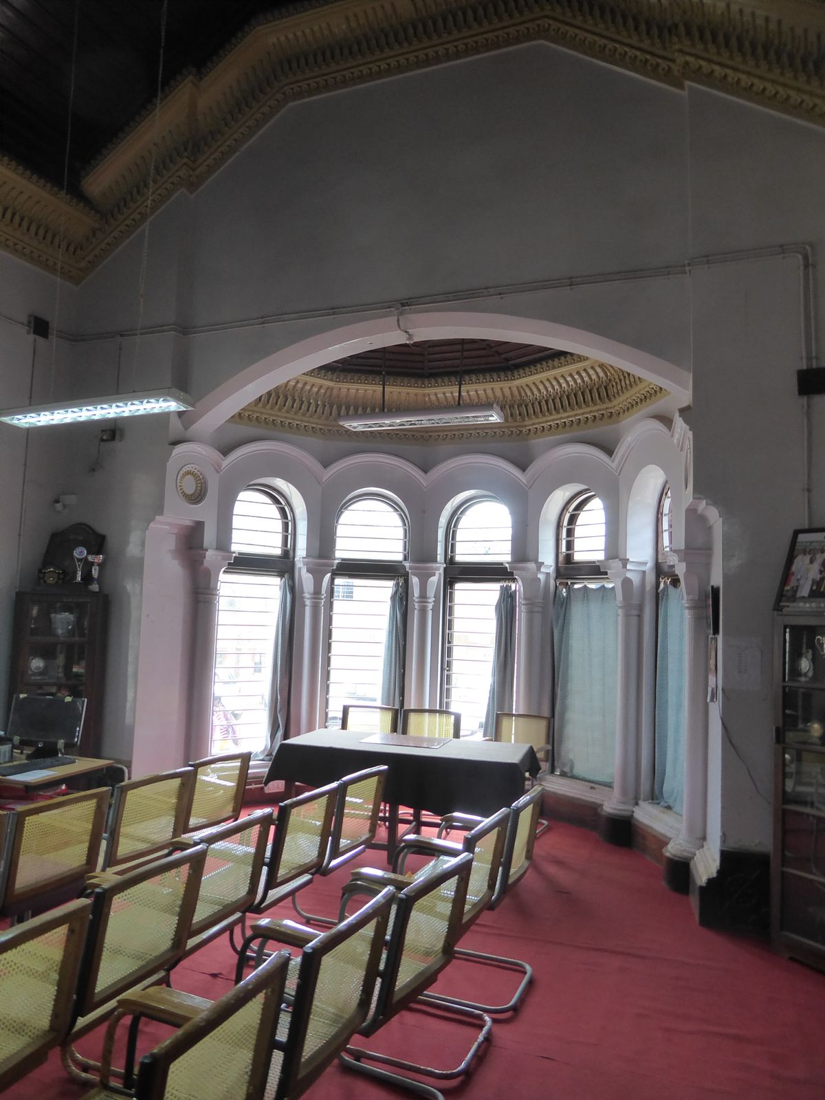 The governor's office, once.