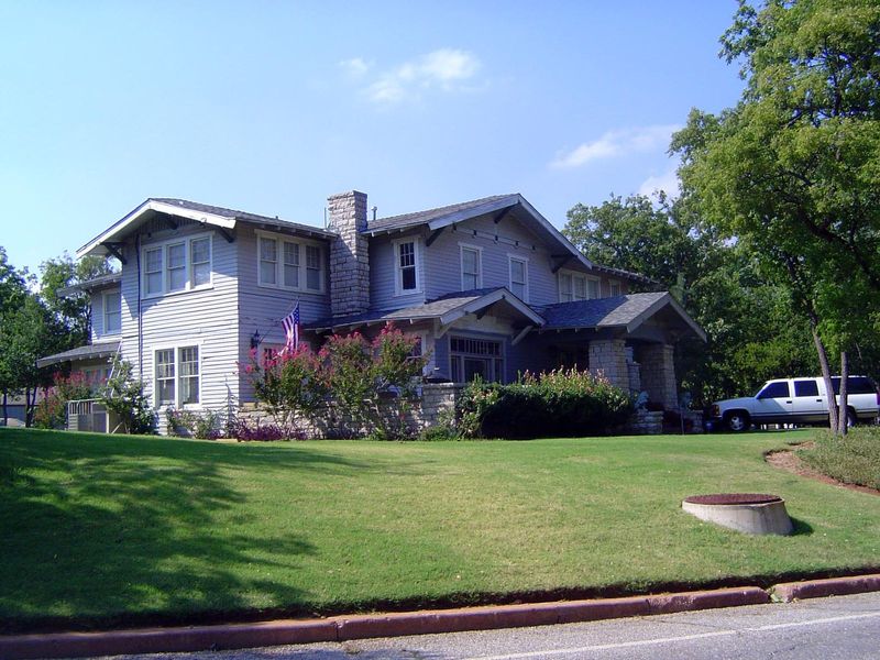The neighborhood is a stylistic museum. Here, at 2727 Harvey, is a shingled Craftsman-style house built in 1915. It sold in 1998 for $35,000