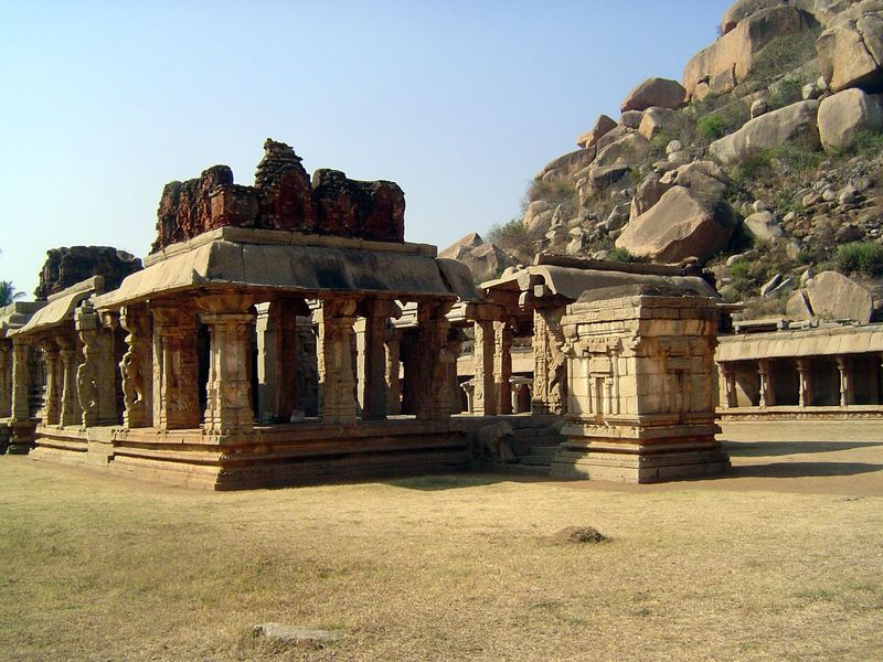 The interior is wrapped by a double wall.