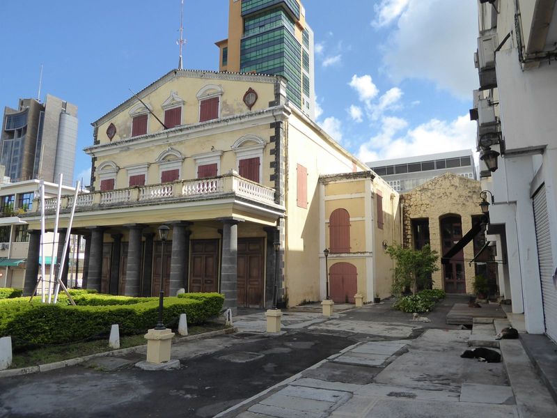 It's a safe bet that few Europeans ever saw those quarters. For them, Port Louis was a more genteel place with attractions such as this muni