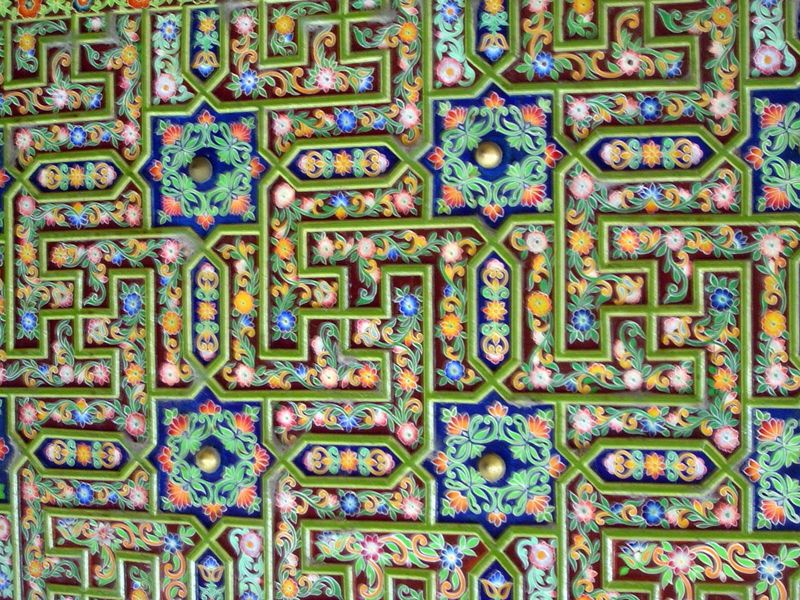 Ceiling detail.
