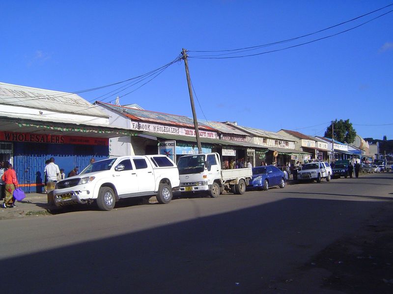 The serious business of Limbe today is its extensive commercial area.