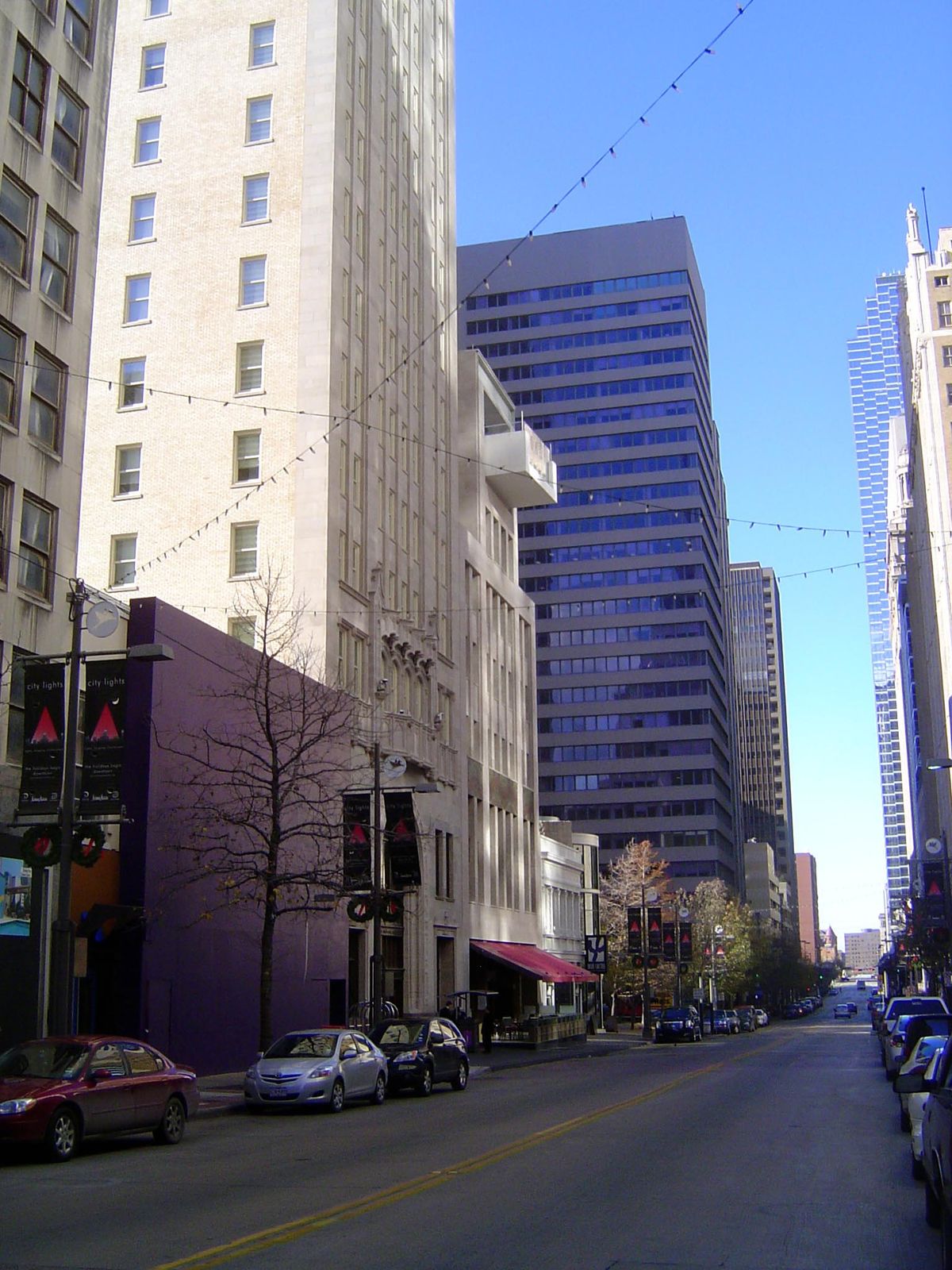 Downtown has half a dozen hotels now, including a couple of boutiques such as the Joule, a Starwood Luxury hotel built in the old Dallas Nat