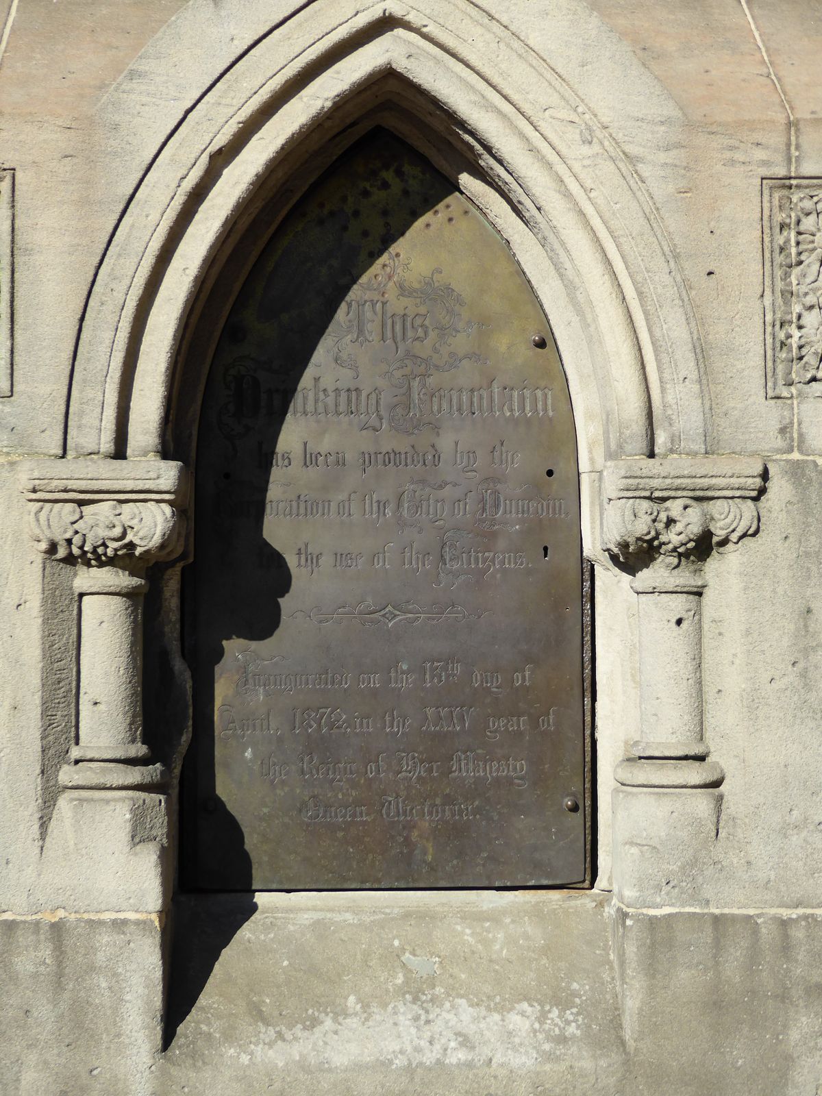 A bit of information, but still not very helpful in explaining why the monument was built in the first place.