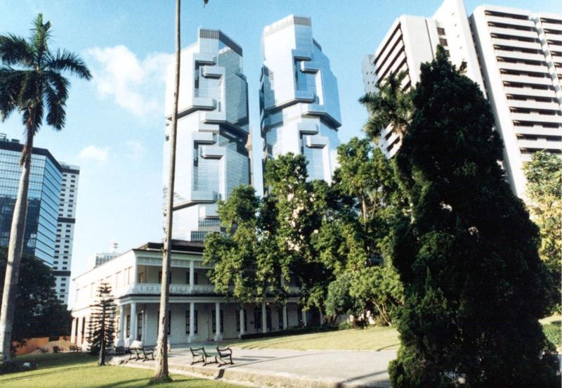 Designed by Paul Rudolph, it later became the Lippo Centre.