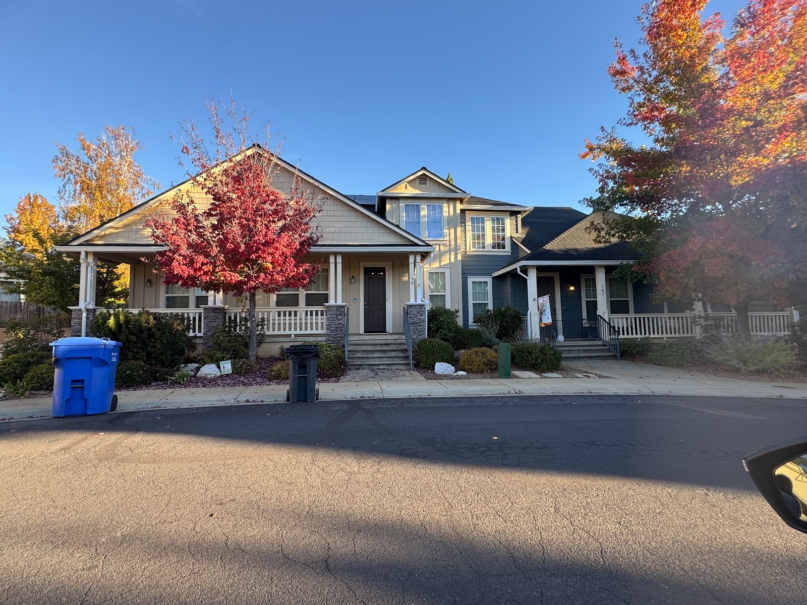 They're all duplexes, about 1,500 square feet, and just shy of 500K.