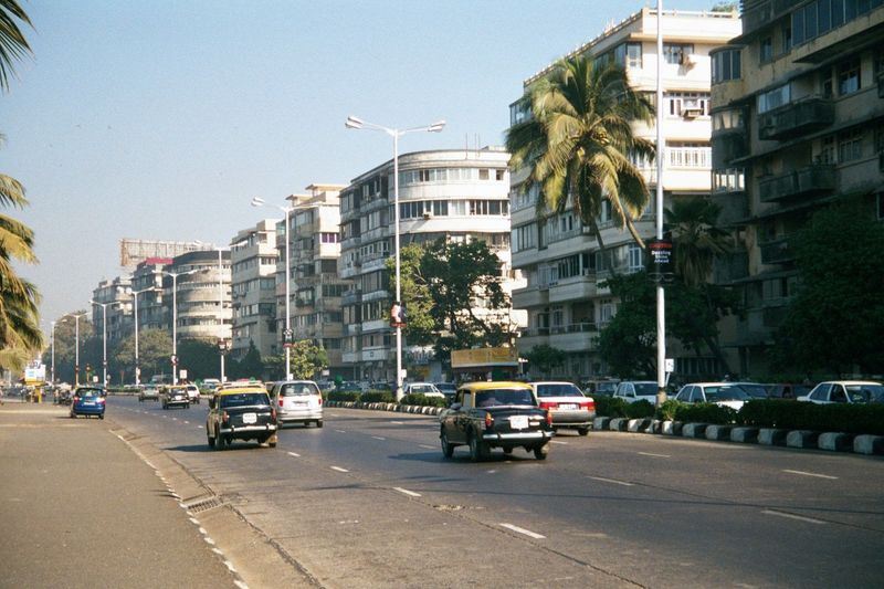 Fronting on that same beach is Marine Drive.