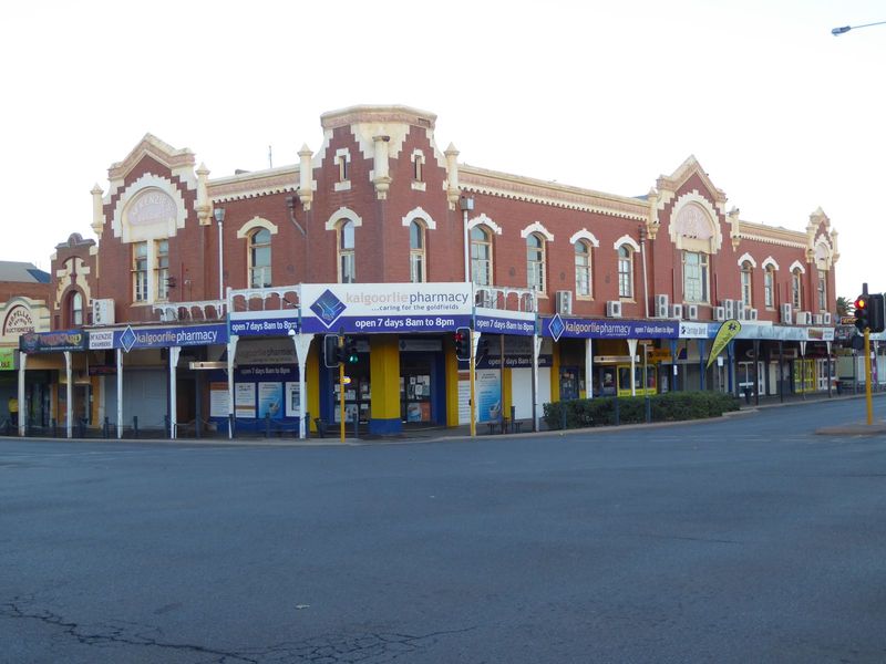 In 1904, R.D. McKenzie opened this hardware and furnishings store. We're kitty-corner from the Exchange Hotel, so streetcar lines crossed in