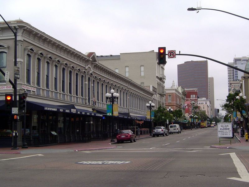 One of the larger buildings in the neighborhood.