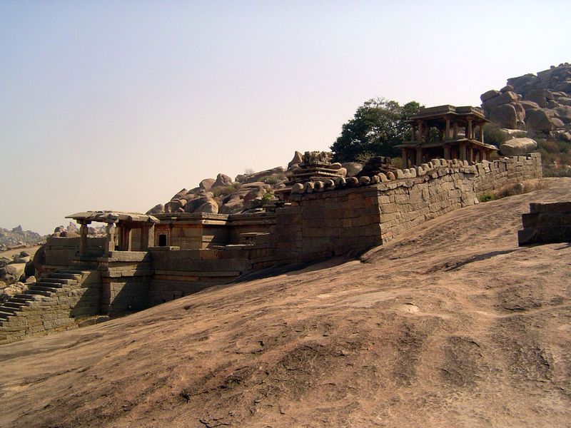 Continuing downstream, we bump into the Narasimha Temple, also called the Jain Temple.