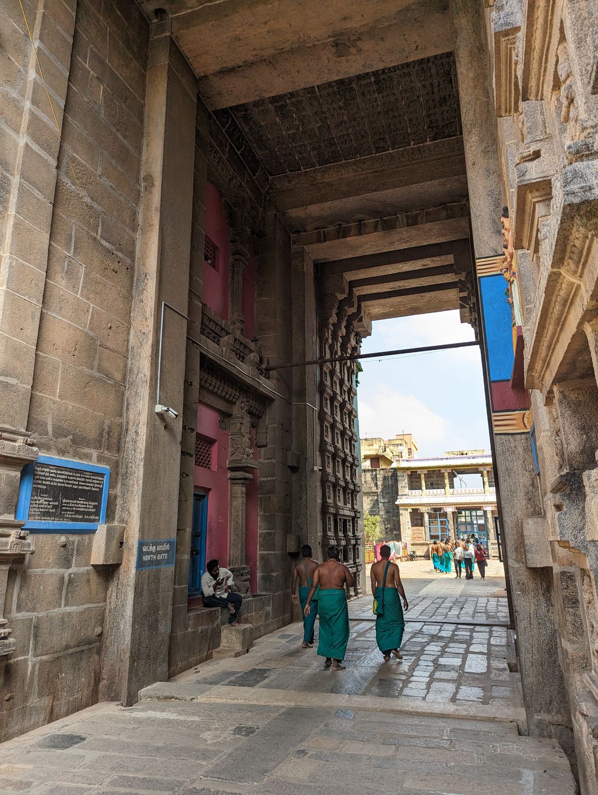 Passage through that gopuram.