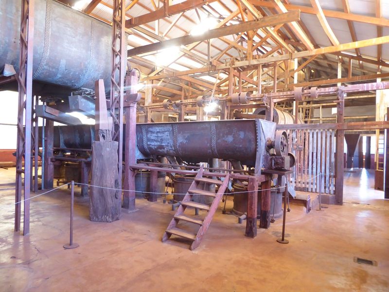 Copper tanks.