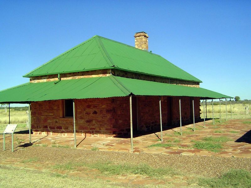 The telegraph office.