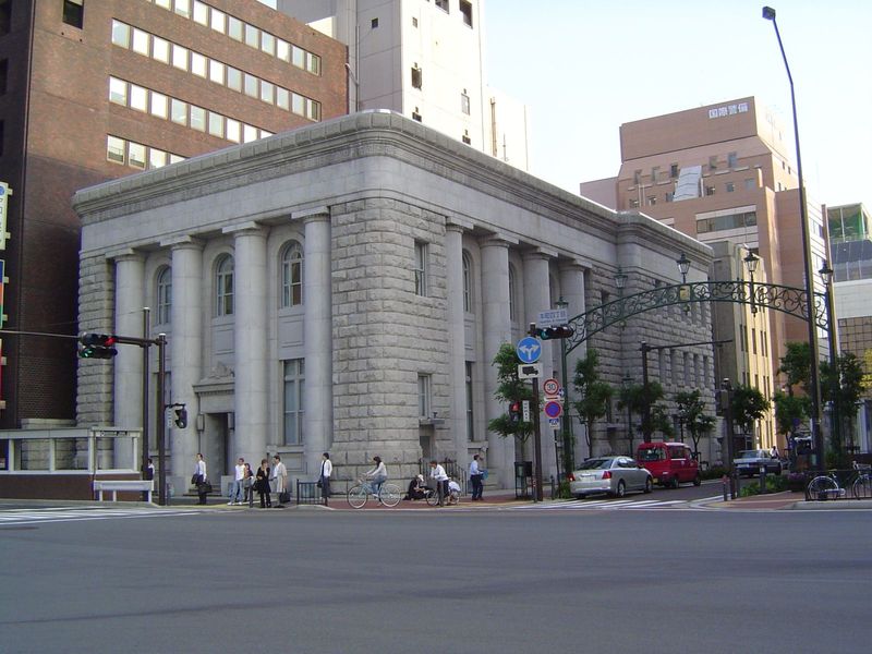 The former Fuji Bank 1929, now the Graduate School of the Tokyo National University of Fine Arts.