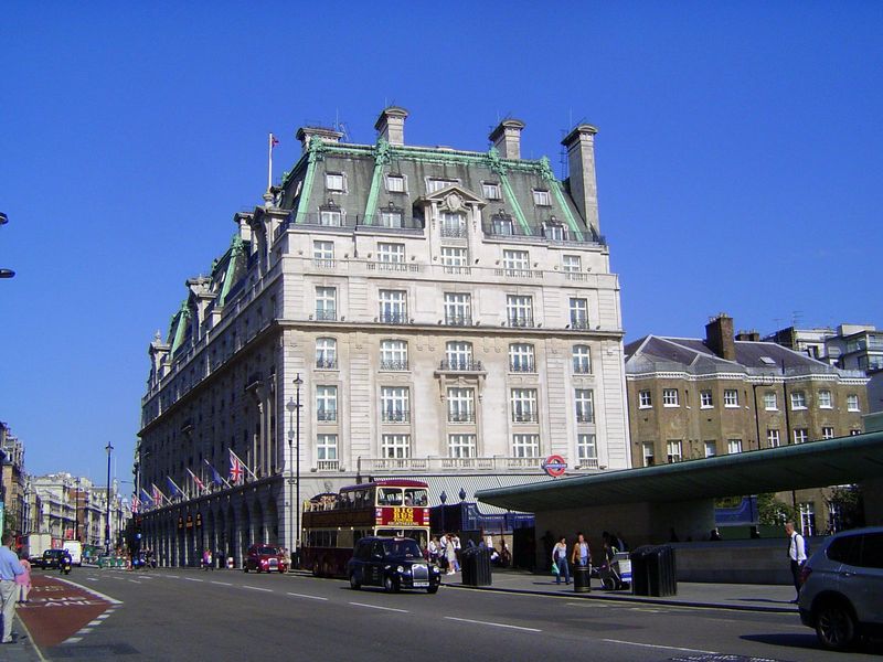 Ritz bounced back, opened a hotel under his own name in Paris. He then opened the Carlton in London and this, the London Ritz, with the stee