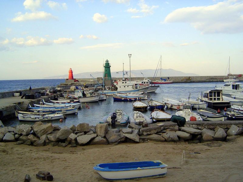 The breakwaters were rebuilt after a storm in 1979.