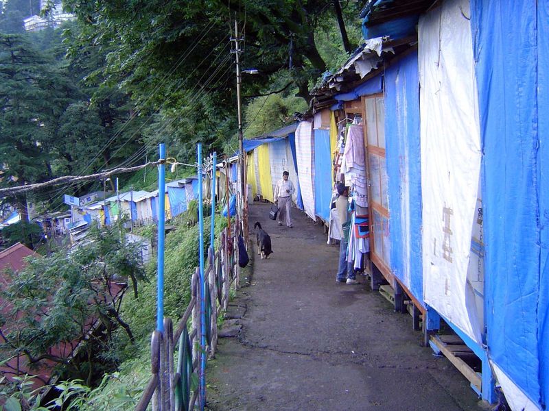 The paths the porters use are pretty steep, especially with a headload.