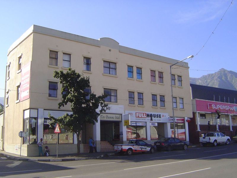 The Ten Damme Hotel moved to and then left these new quarters, leaving its name on the surviving shopping center.