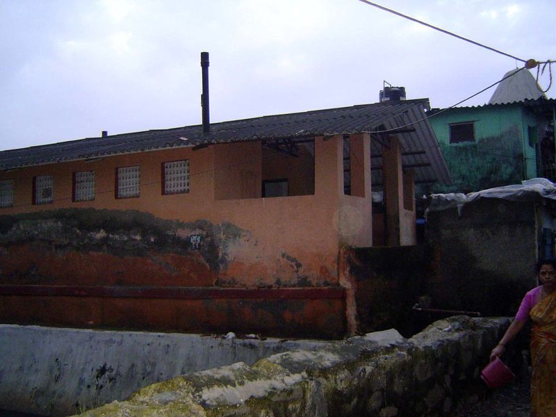 The community latrine.