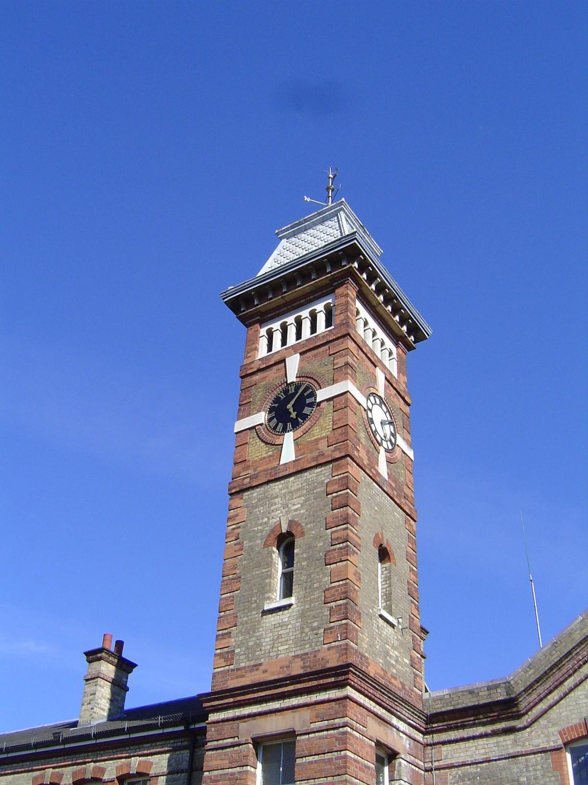 The clocktower of that company.