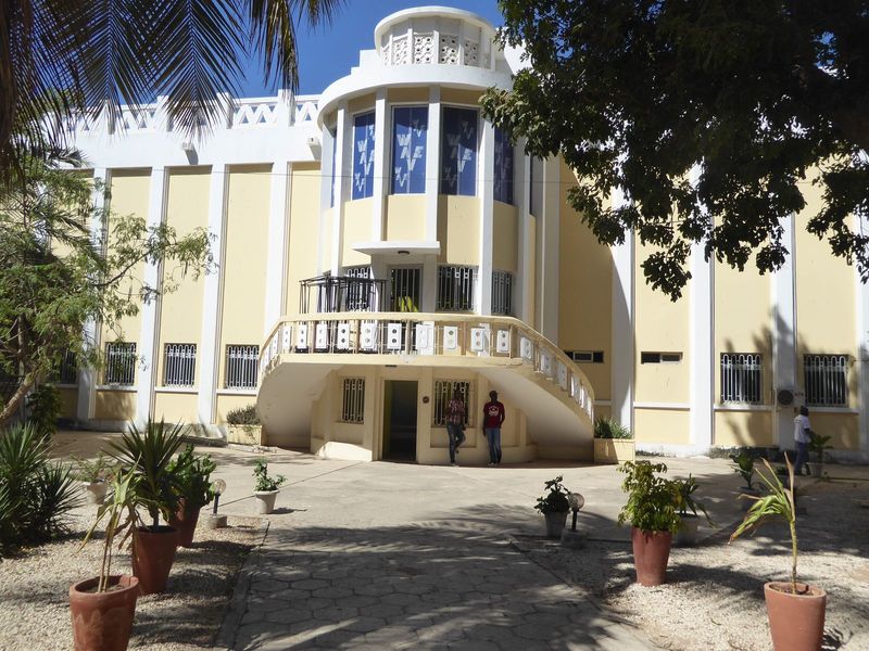 Rear of the museum. Date: 1938.