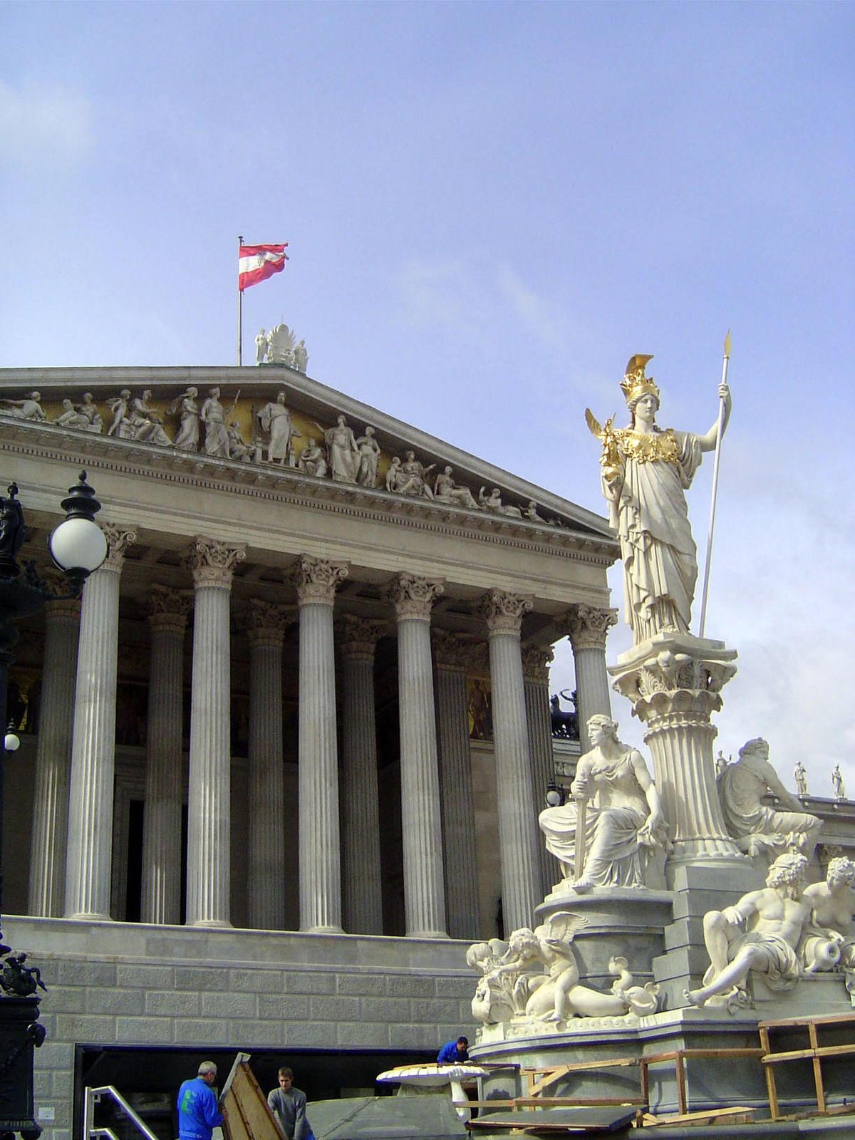 Another Athena, this one by Carl Kundmann.