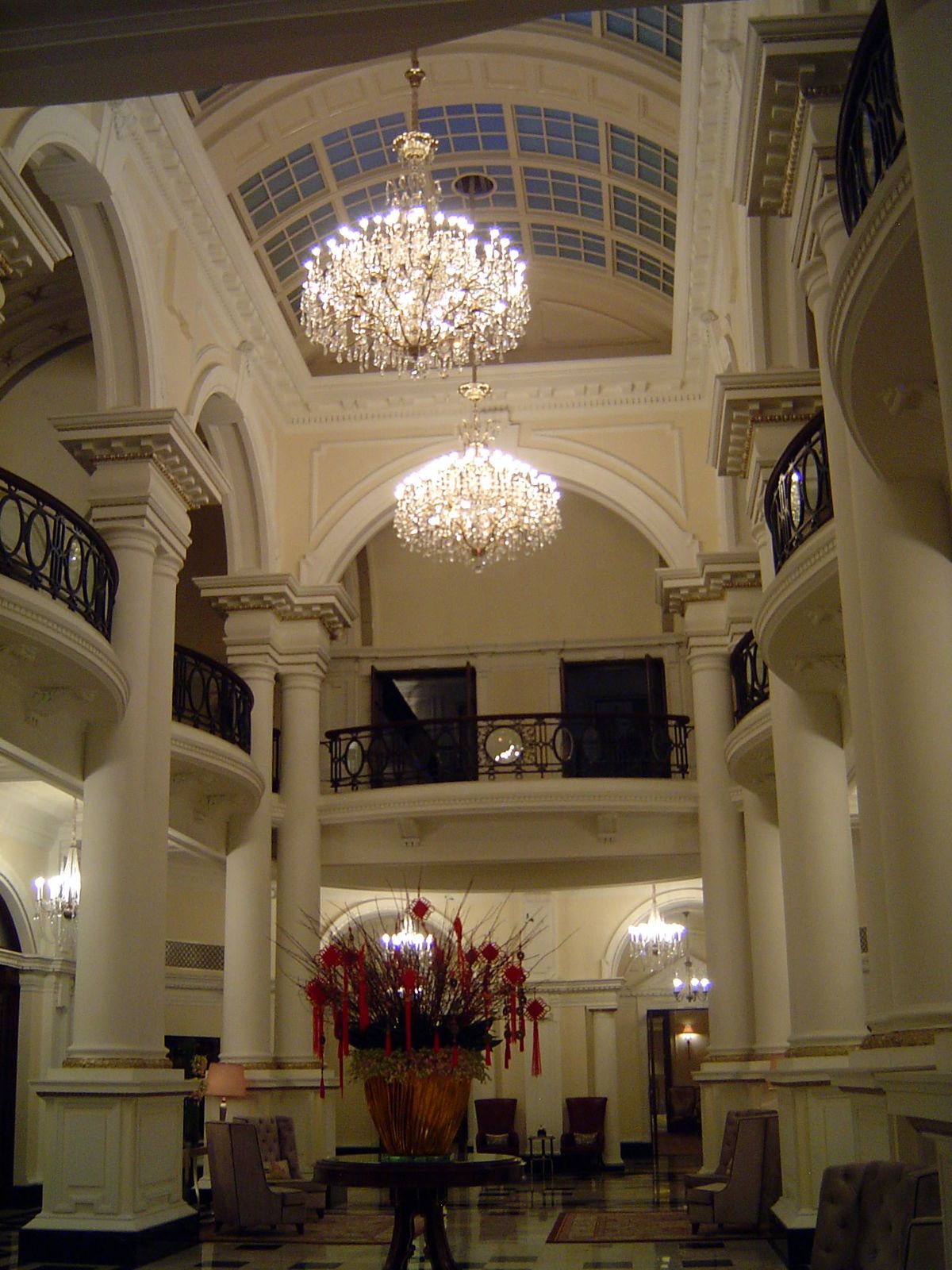 Not Mao's China; we start with the refurbished Shanghai Club.