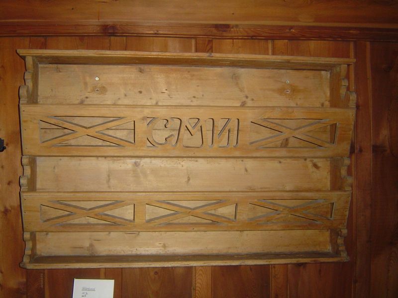 There's a respect here verging on veneration for craftsmanship, applied in this case to making a plate rack.